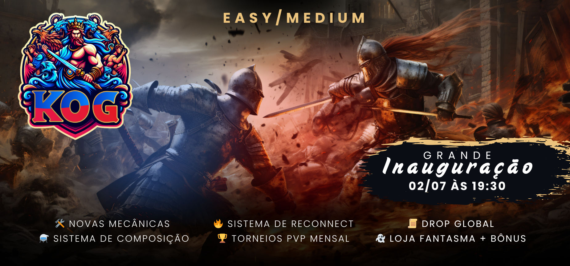 banner inauguração servidor